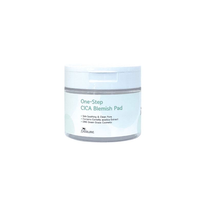 Own label brand, [ROU:ME] One-Step Cica Blemish Pad (60 Pads) 190ml (Weight : 354g)