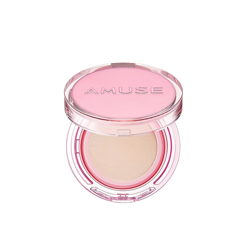 Own label brand, [AMUSE] Dew Power Vegan Cushion 3 Colors 15g (Weight : 140g)