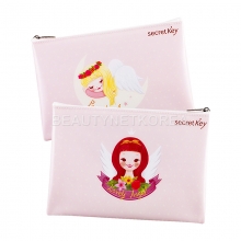 Own label brand, [SECRET KEY] Angel Pouch / Storage for various items / Cosmetic pouch (Weight : 43g)