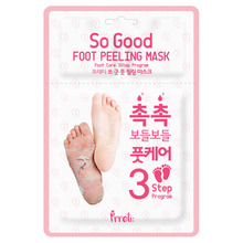 Own label brand, [PRRETI] So Good Foot Peeling Mask 3-Step Program 1pair (Weight : 72g)