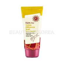 Own label brand, [FARM STAY] Visible Difference Snail Sun Cream 70g Free Shipping