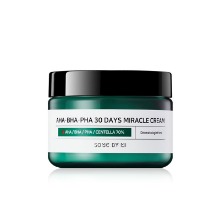 Own label brand, [SOME BY MI] AHA/BHA/PHA 30 Days Miracle Cream 60g (Weight : 135g)