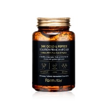 Own label brand, [FARM STAY] 24K Gold &amp; Peptide Solution Prime Ampoule 250ml (Weight : 357g)