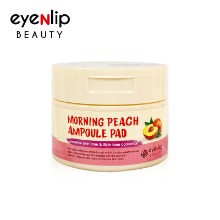 Own label brand, [EYENLIP] Morning Peach Ampoule Pad 120ml / 100 Pads (Weight : 235g)