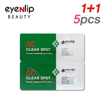 Own label brand, [EYENLIP] AC Clear Spot 1g [1+1] * 5pcs [Sample] (Weight : 19g)