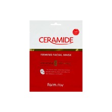 Own label brand, [FARM STAY] Ceramide Firming Facial Mask 27g 1p (Weight : 36g)