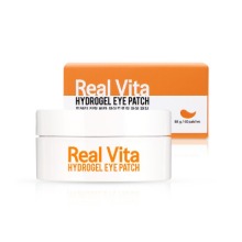 Own label brand, [PRRETI] Real Vita Hydrogel Eye Patch 84g (60sheets) (Weight : 190g)