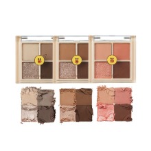 Own label brand, [ROM&amp;ND] Line Friends Better Than Palette Eyes Mini 2g 3 Color (Weight : 27g)
