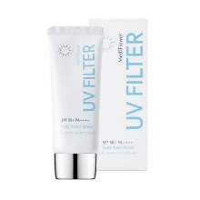 Own label brand, [MEDI FLOWER] UV Filter Pure Sun Cream (SPF50+/PA++++) 50ml (Weight : 82g)
