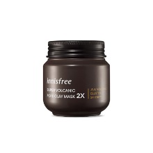 Own label brand, [INNISFREE] Super Volcanic Pore Clay Mask 2X 100ml  (Weight : 162g)
