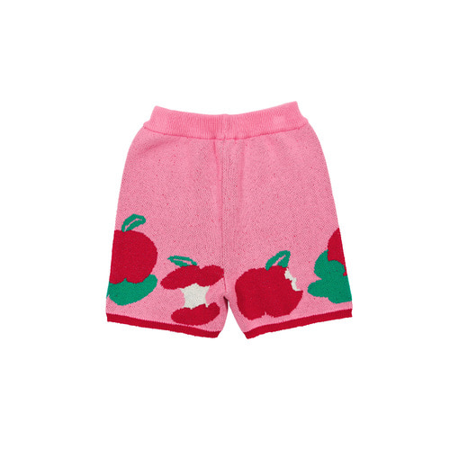 [프리오더 15% 할인율 적용] Apple knit shorts