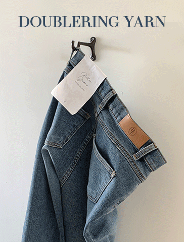 [문신팬츠/기장선택][made]Better Jeans (No.144) 스트레이트 [2Types기본/롱(+5cm)] (데일리블루) (봄/데님/청바지/간절기/일자바지)