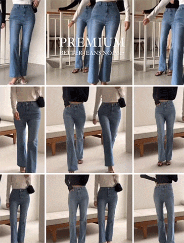 [이틀만에1000장돌파/마네킹핏][made] Premium Better Jeans (No.P027) 쥔장추천 롱 부츠컷 [2Types기본/롱(+5cm)] (클래식코지블루) (봄/간절기/데일리/데님/청바지/봄신상/하객룩/개강룩)