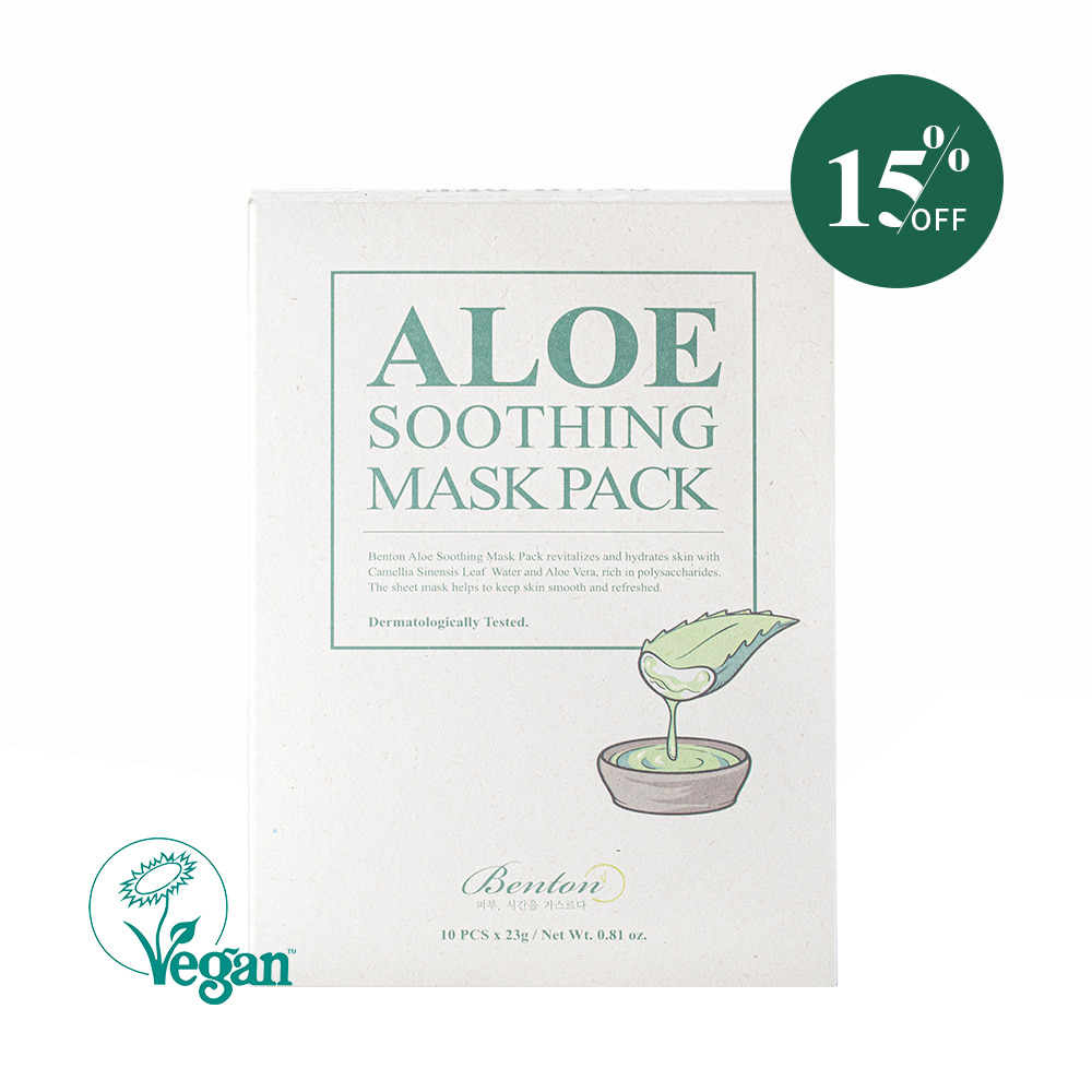Aloe Soothing Mask Pack 23g x 10ea