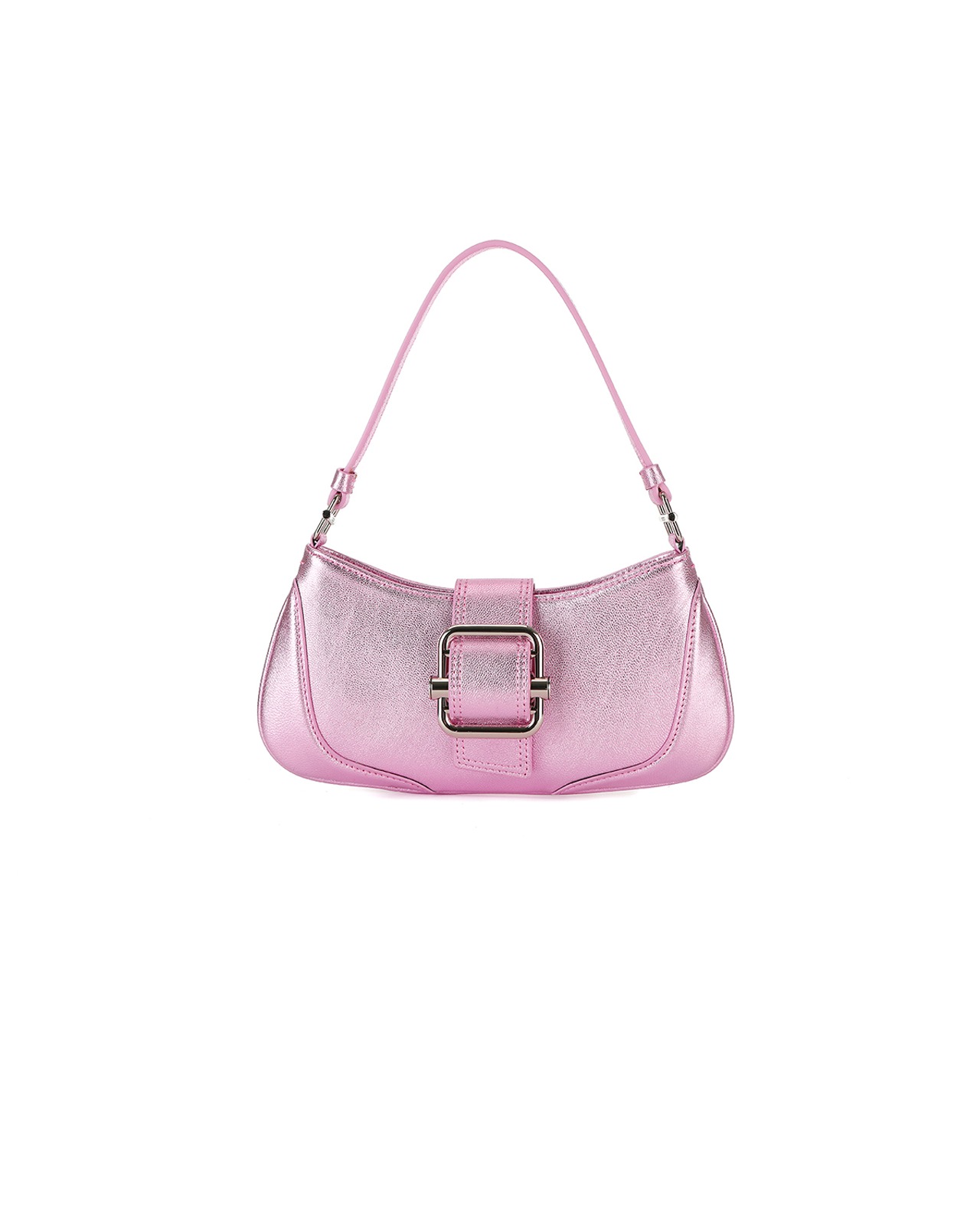 ショルダーバッグ・ポシェット Osoi Hobo Brocle Shoulder Bag - Leather - Pink Hobo Brocle vintage pink – Ferent Bags