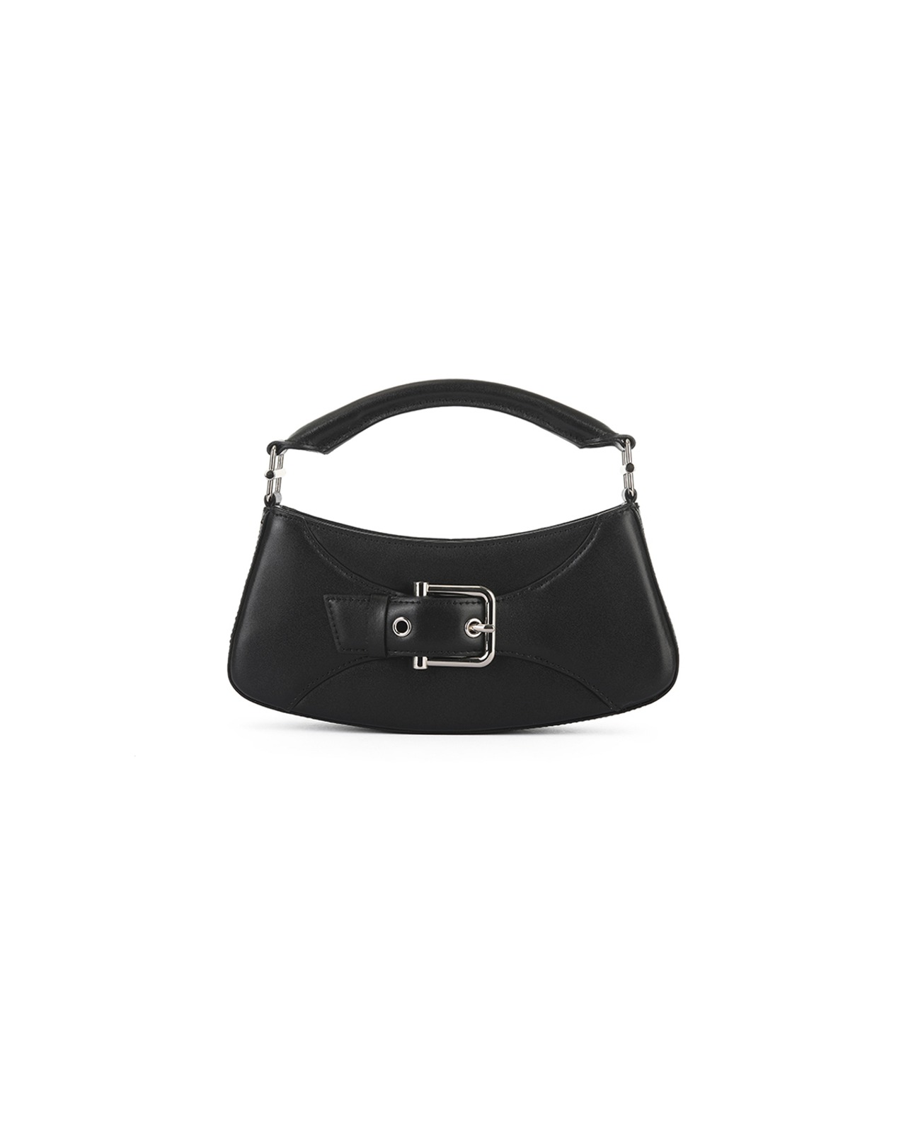 BELTED BROCLE_SMALL [BLACK]