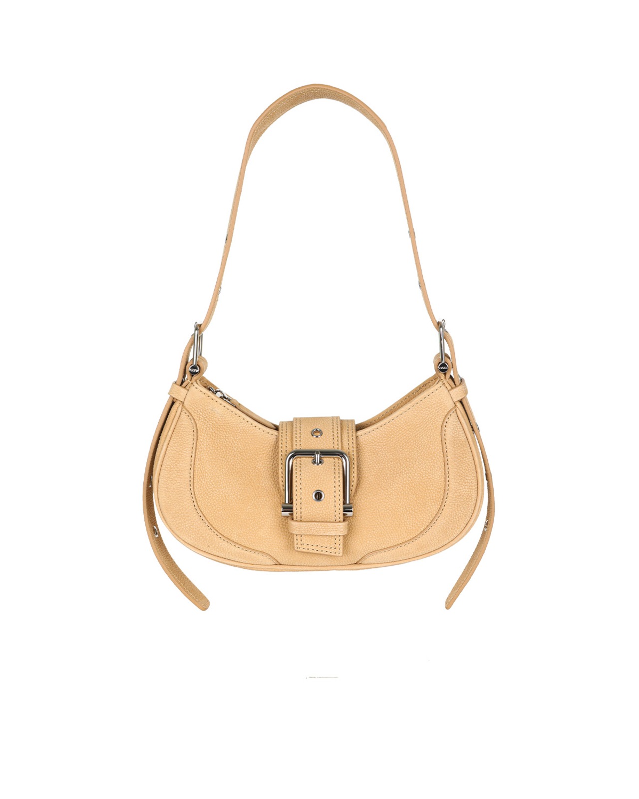 【OSOI】韓国人気★ HOBO BROCLE BAG (全色) OSOI HOBO BROCLE BAG