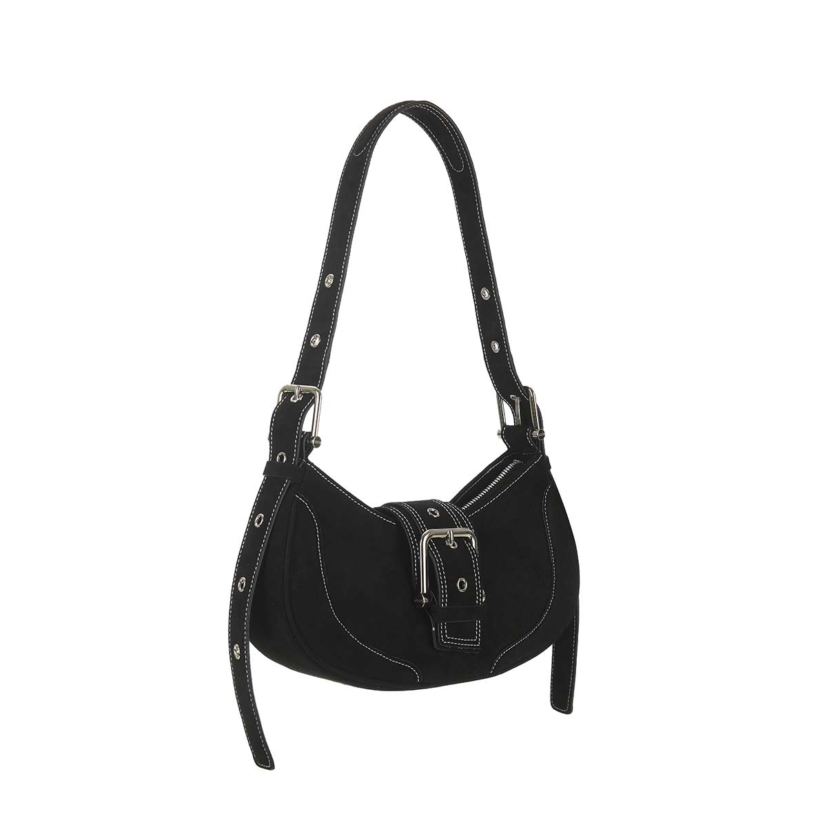 【OSOI】韓国人気★ HOBO BROCLE BAG (全色) ☆OSOI☆HOBO BROCLE BAG 人気 韓国発 ショルダーバッグ (OSOI