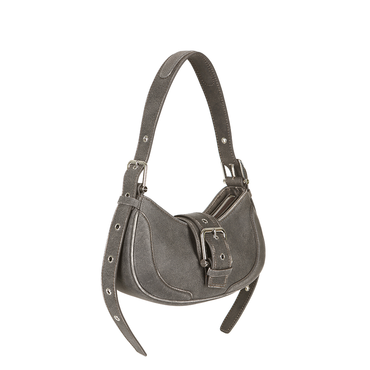 バッグ OSOI HOBO BROCLE VINTAGE BROWN Brocle Hobo Bag - Osoi - Leather - Brown