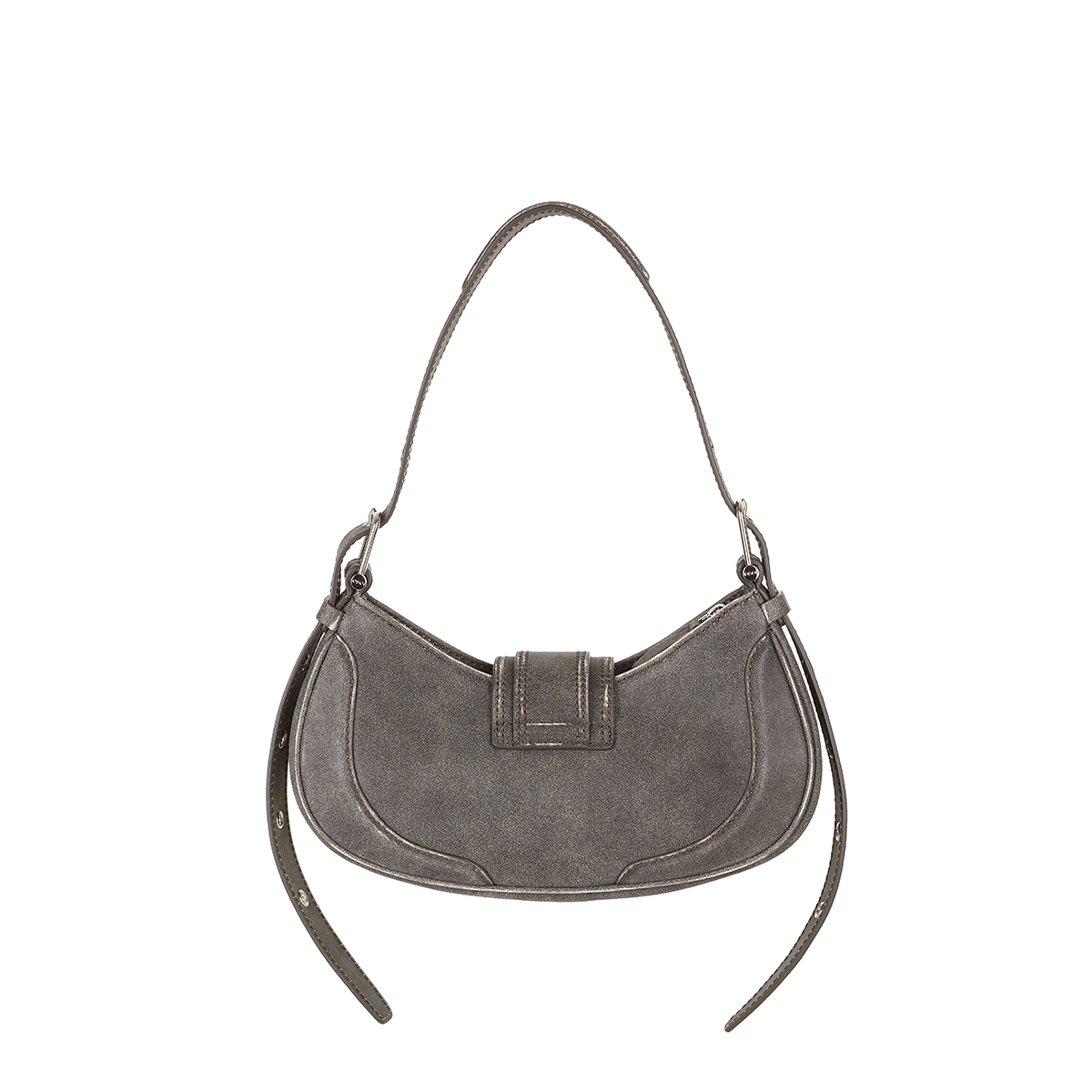 【OSOI】韓国人気★ HOBO BROCLE BAG (全色) OSOI HOBO BROCLE BAG