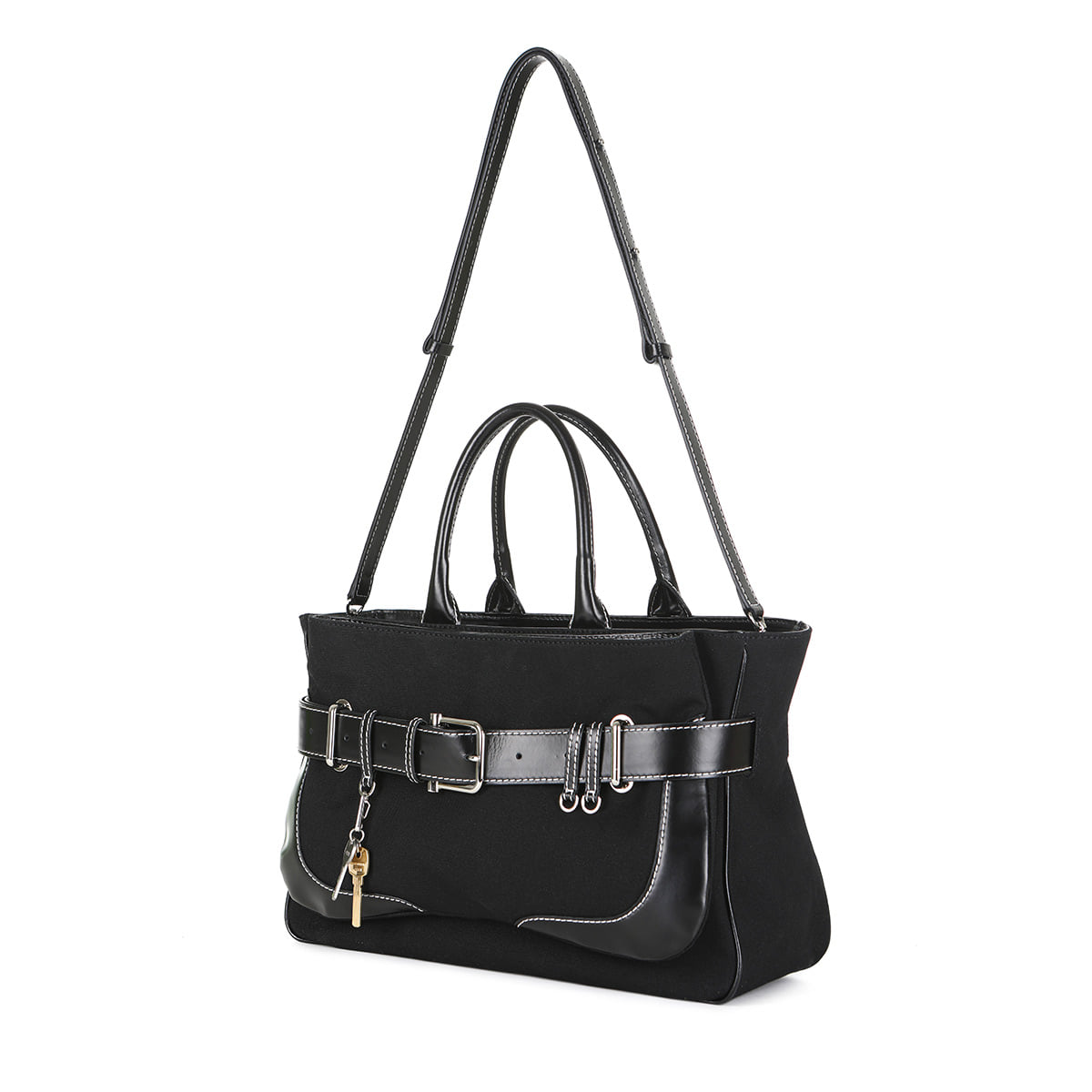 OSOI TOTE BROCLE [キャンバスブラック] OSOI Black Brocle Tote OSOI