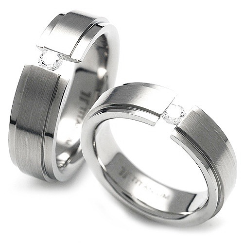 TQ-209 CO - TATIAS, Titanium Couple Ring
