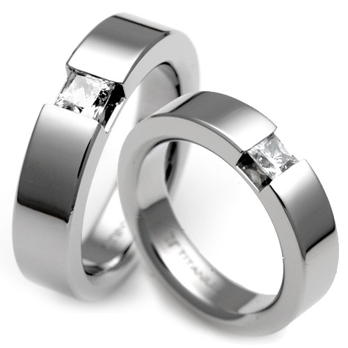 T-365 CO - TATIAS, Titanium Couple Ring