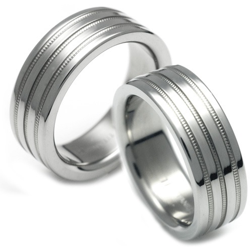 T-008 CO - TATIAS, Titanium Couple Ring