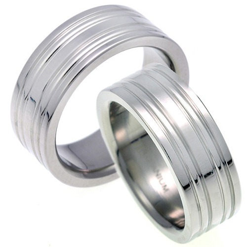 T-001 CO - TATIAS, Titanium Couple Ring