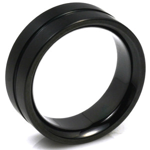 T-116 - TATIAS, Black Titanium Ring