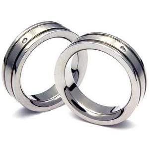 T-028 CO - TATIAS, Titanium Couple Ring