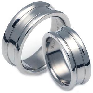 T-010 CO - TATIAS, Titanium Couple Ring
