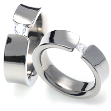 TQ-207 CO - TATIAS, Titanium Couple Ring
