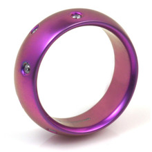 T-925 - TATIAS, Anodizing Colored Titanium Ring