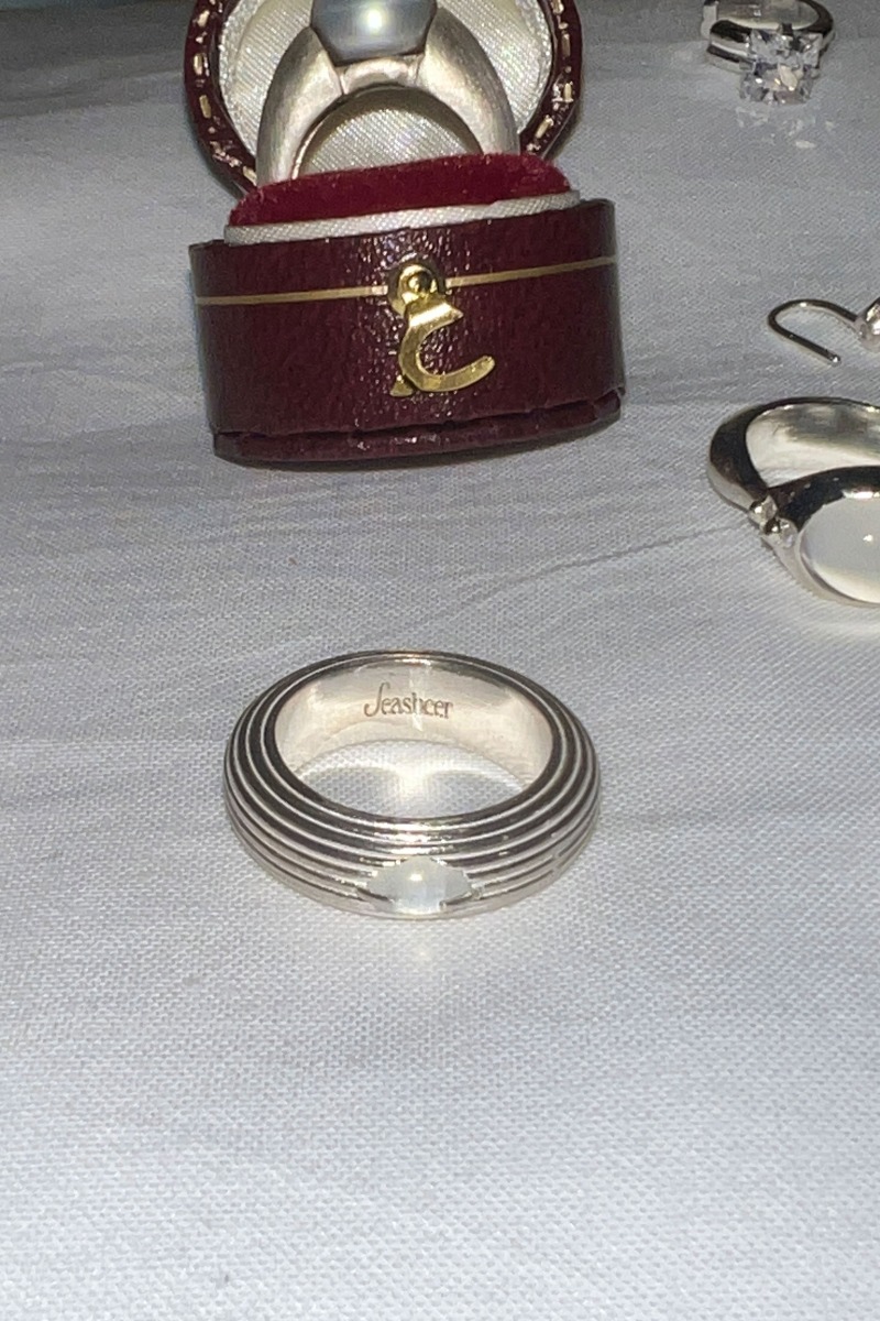 Strata Cabochon Ring