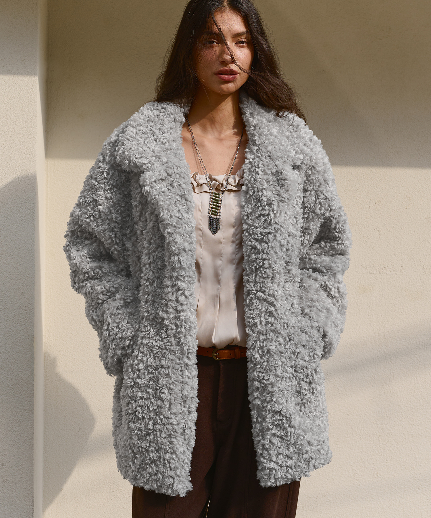 BITTERCELLS ファージャケット BITTER CELLS（ビターセルズ）の「BITTER CELLS／エコファー