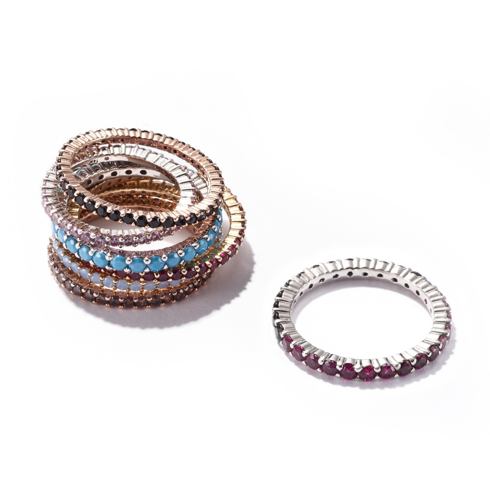 [11/30~12/5 SALE]Color Stone Ring
