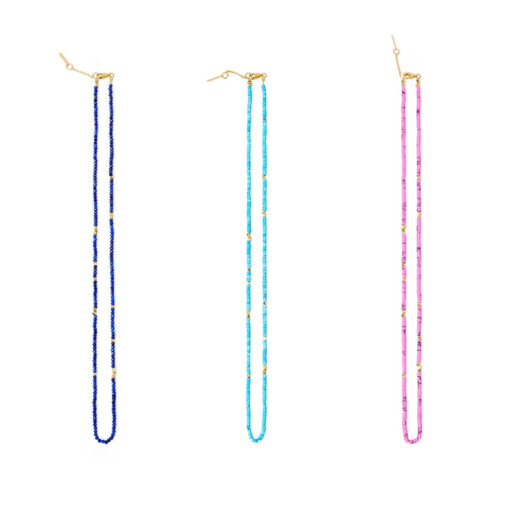 [11/30~12/5 SALE]Color Beads Necklace