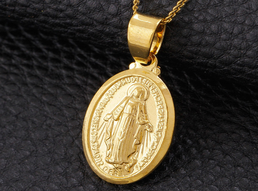 Miraculous Medal Necklace (당일발송가능)