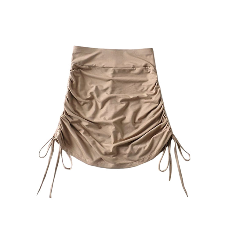 Draw String Shorts Skirt