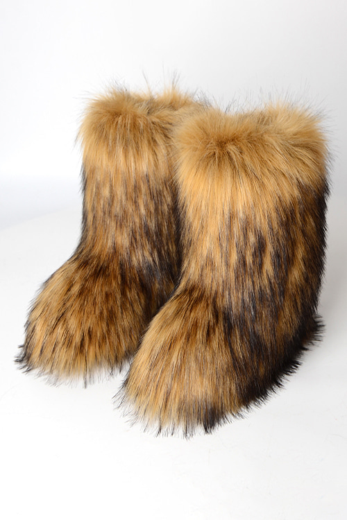 Fake Fur Snow Boots