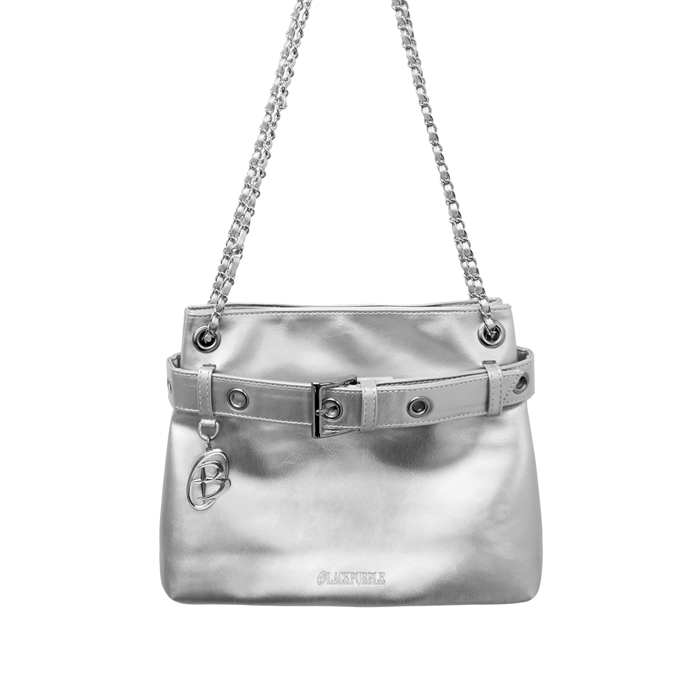 Natty belt bag-silver