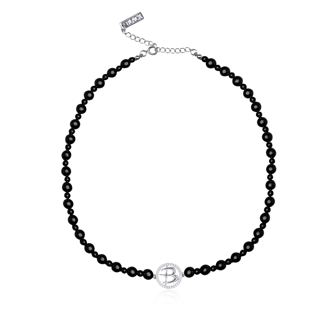 Luminary Mignon Necklace 4mm-Black