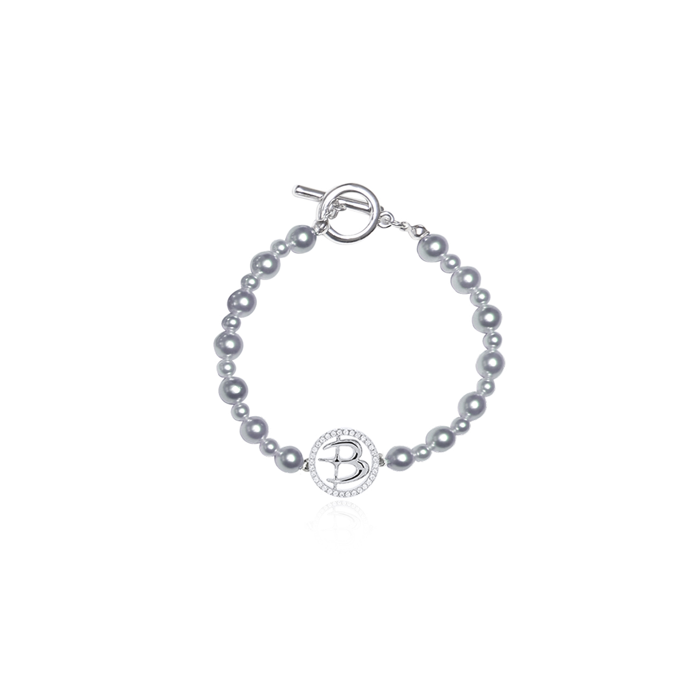 Luminary Mignon Bracelet 4mm-Gray