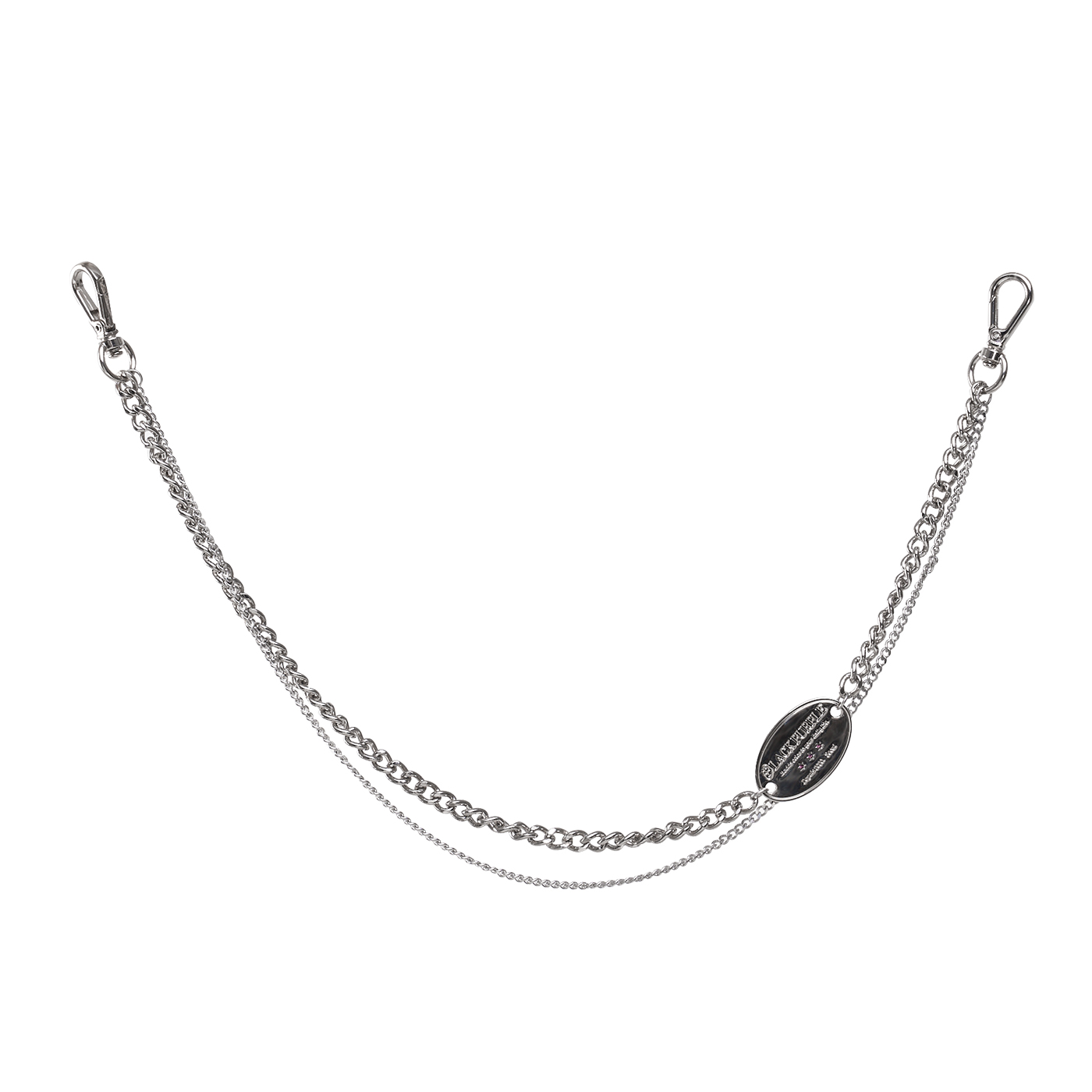 Naming Chain Necklace-Silver