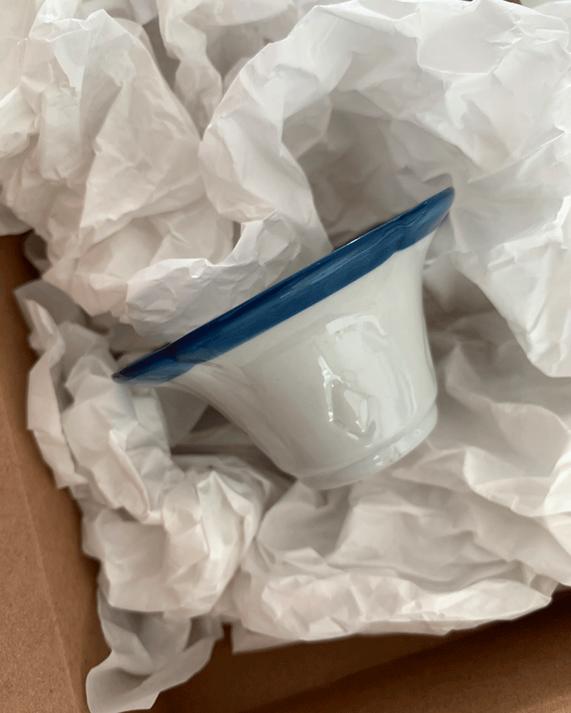 Blue line cup (1c)