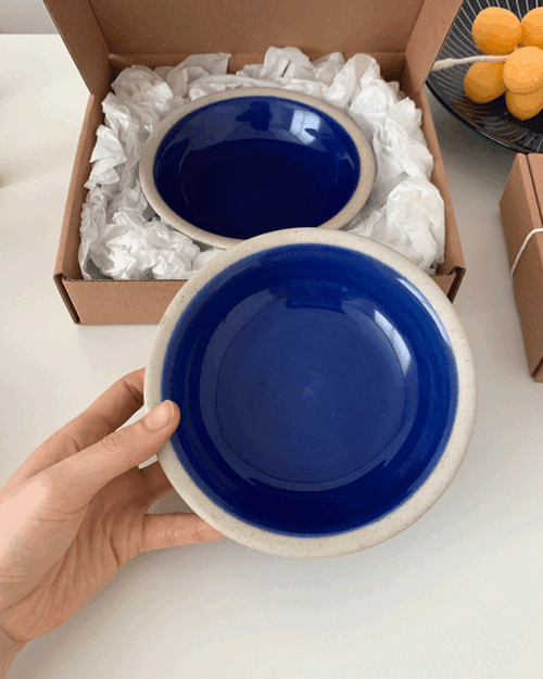 Tac blue bowl (1c)
