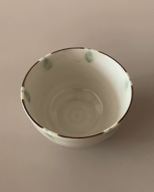 Baby green bowl (밥공기)