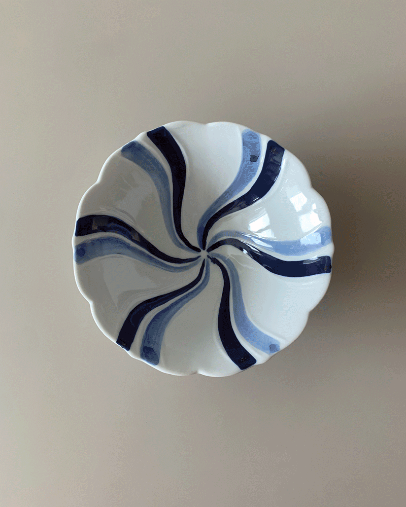 [한정수량] Tov blue bowl
