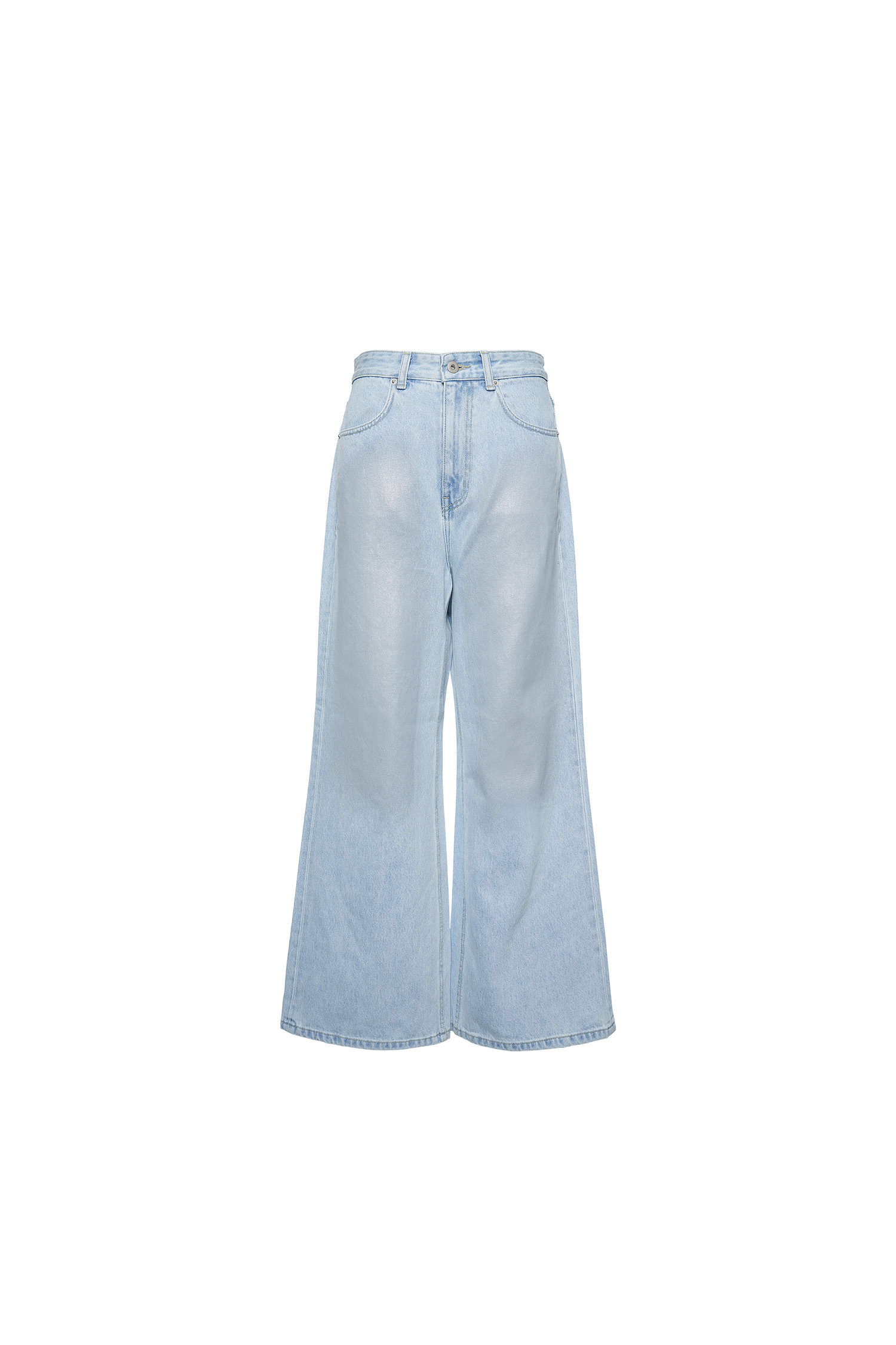 SILVER RING WIDE PANTS